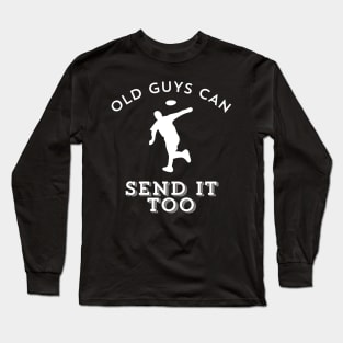 Old Guy - Retired Disc Golf Long Sleeve T-Shirt